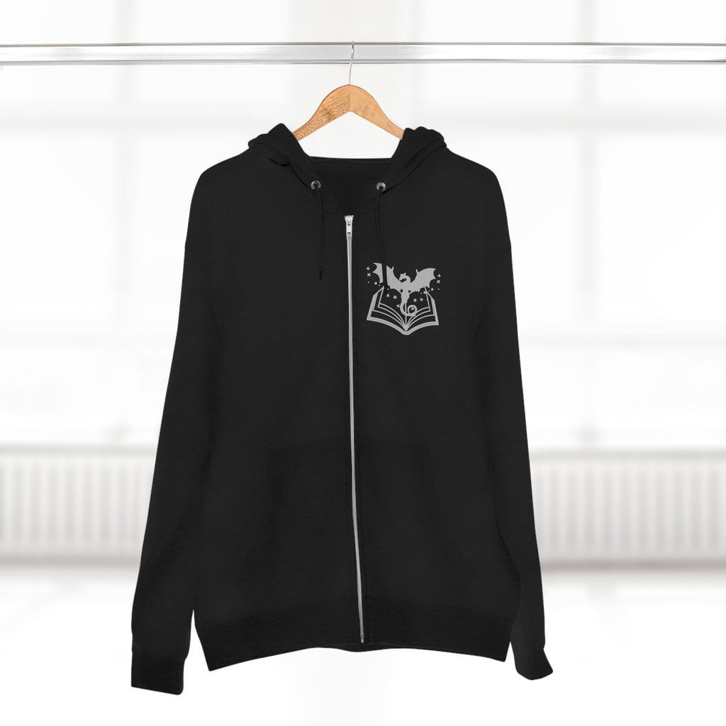 Motivational Zip Hoodie - I Can and I Will Just Not Today