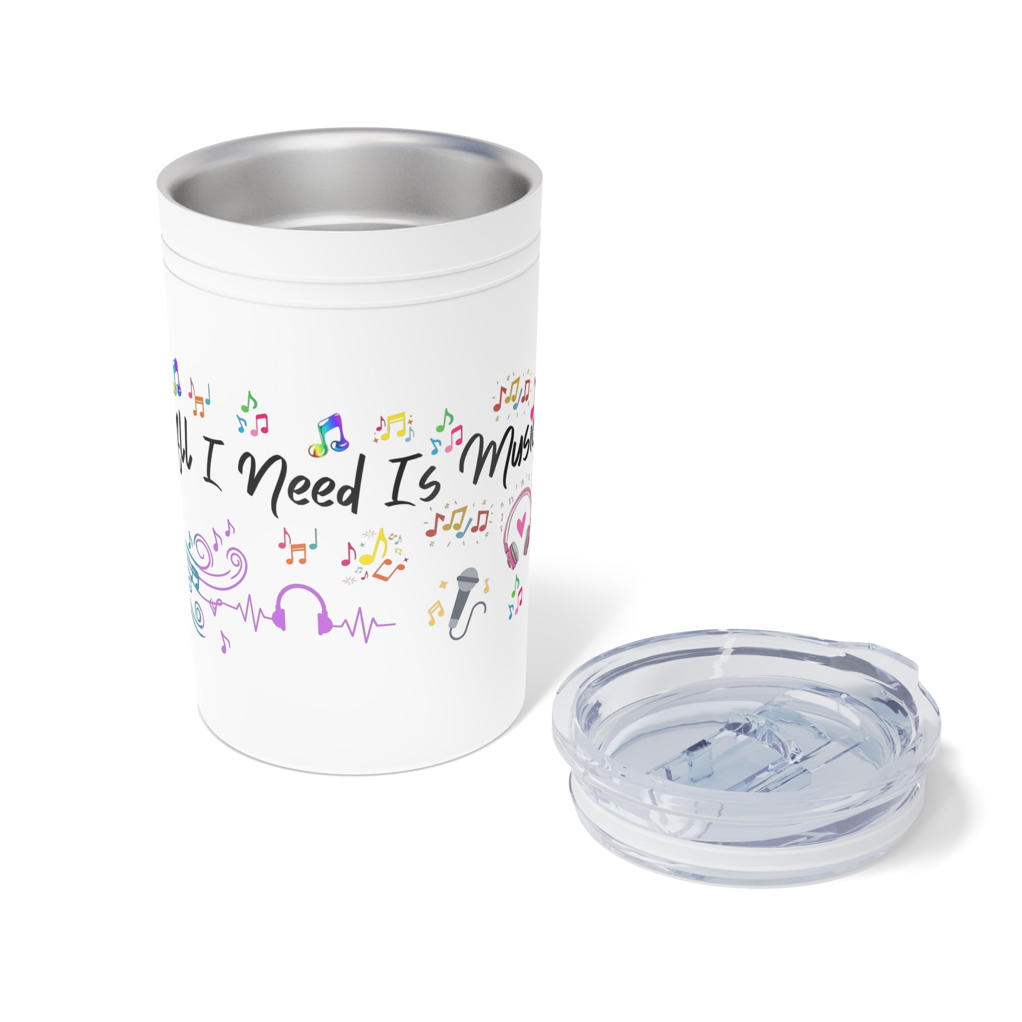 Musical Insulated Tumbler, Perfect for Music Lovers, Gifts for Musicians, Cute Travel Cup, Fun and Functional, Great for Coffee and Tea