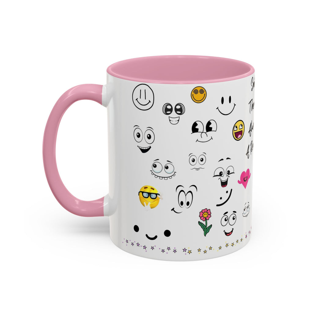 Mug - Smile There's Always A Reason Colorful 11oz/15oz Coffee Cup