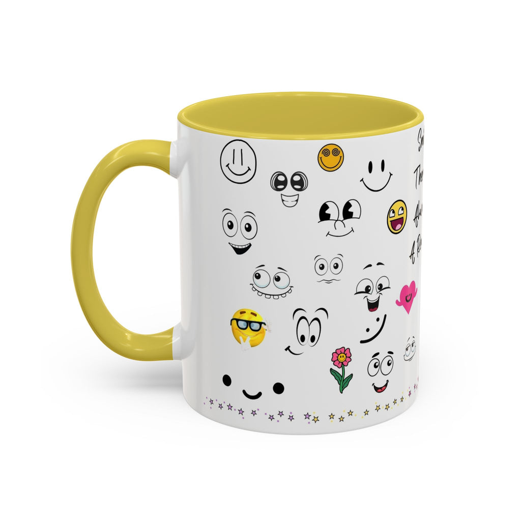 Mug - Smile There's Always A Reason Colorful 11oz/15oz Coffee Cup