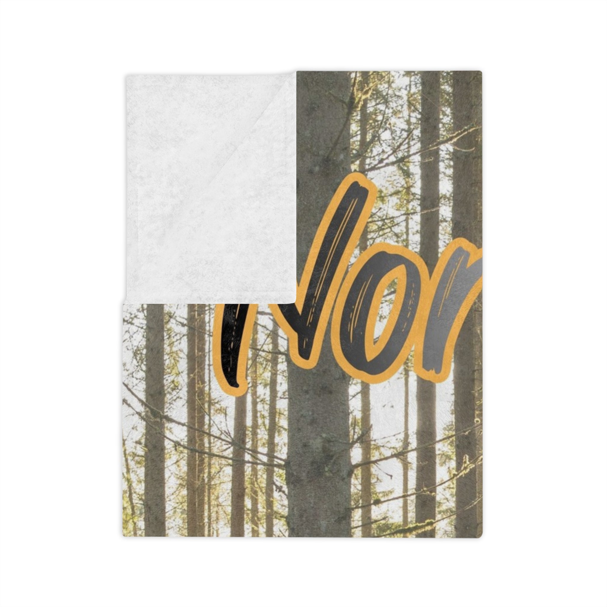 Velveteen Microfiber Blanket — "North is Still North" Soft Fuzzy Inspirational Throw