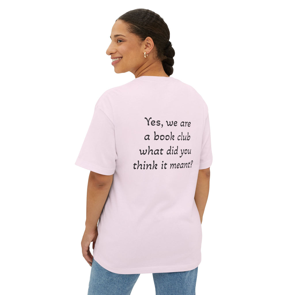 Sisters In Arms Boxy Tee, Unisex Oversized T-Shirt, Feminist Apparel, Casual Summer Tee, Gift for Friends, Empowerment Clothing