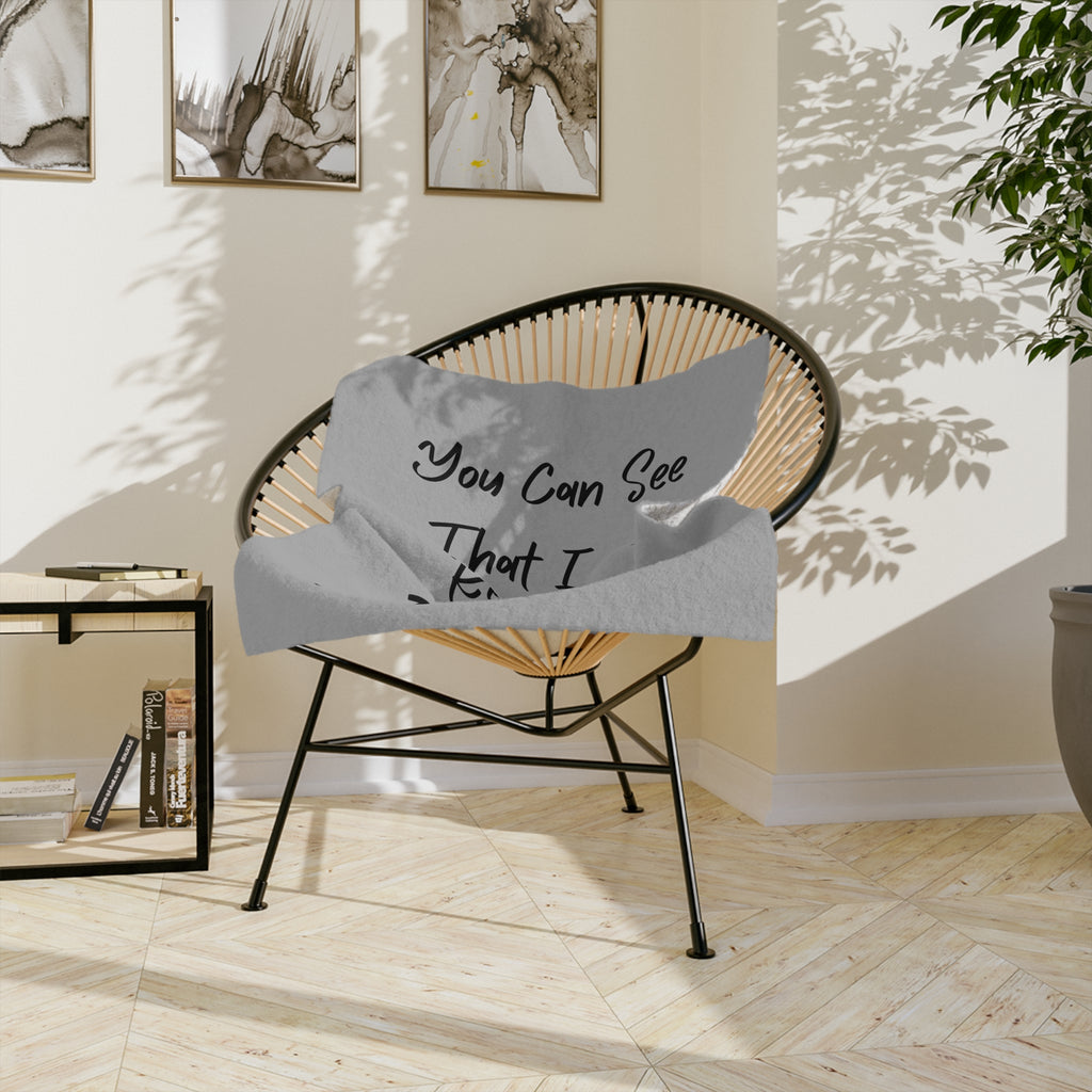 Reading Blanket, Cozy Microfiber Throw for Book Lovers, Perfect Gift for Readers, Quiet Zone Decor, Home Essentials