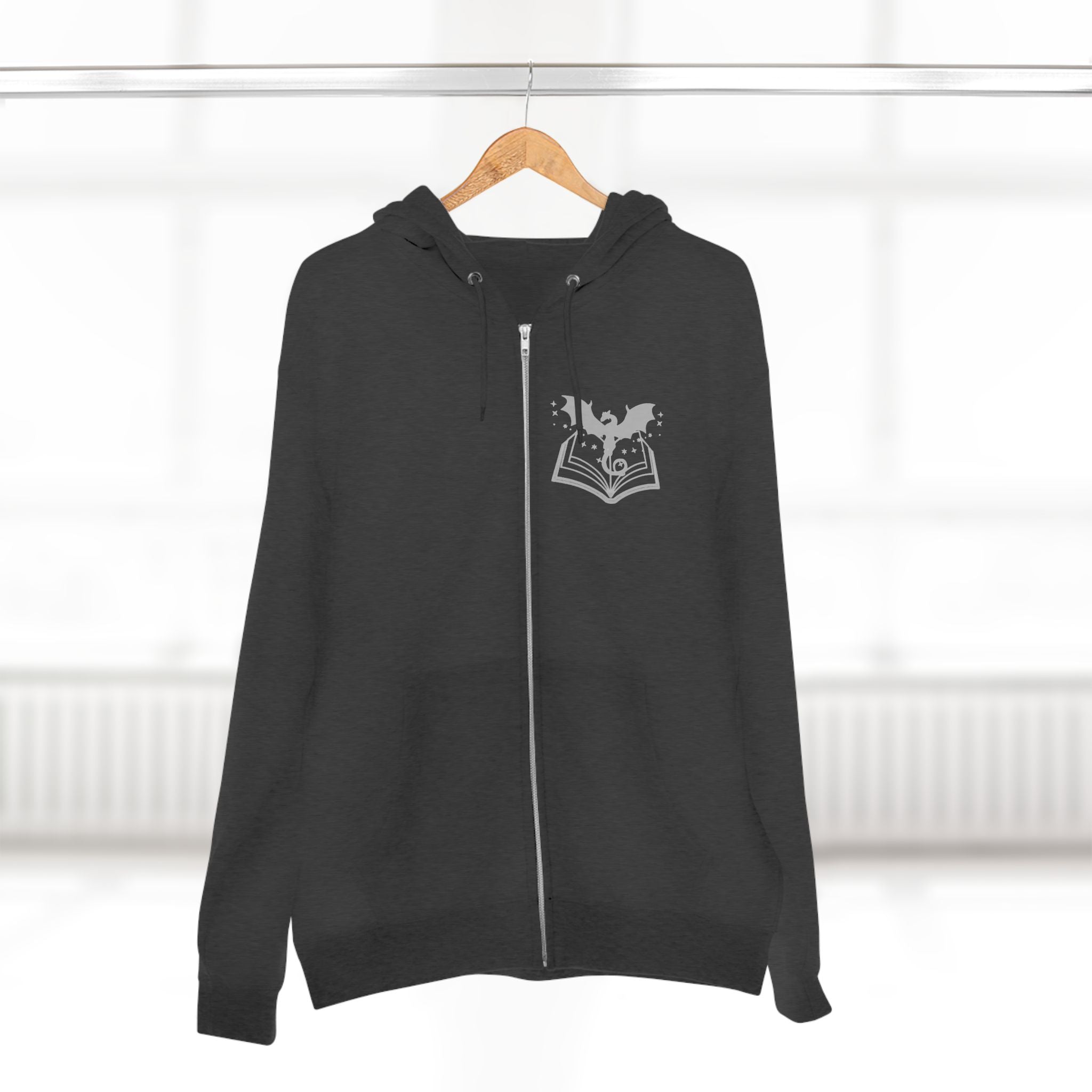 Motivational Zip Hoodie - I Can and I Will Just Not Today