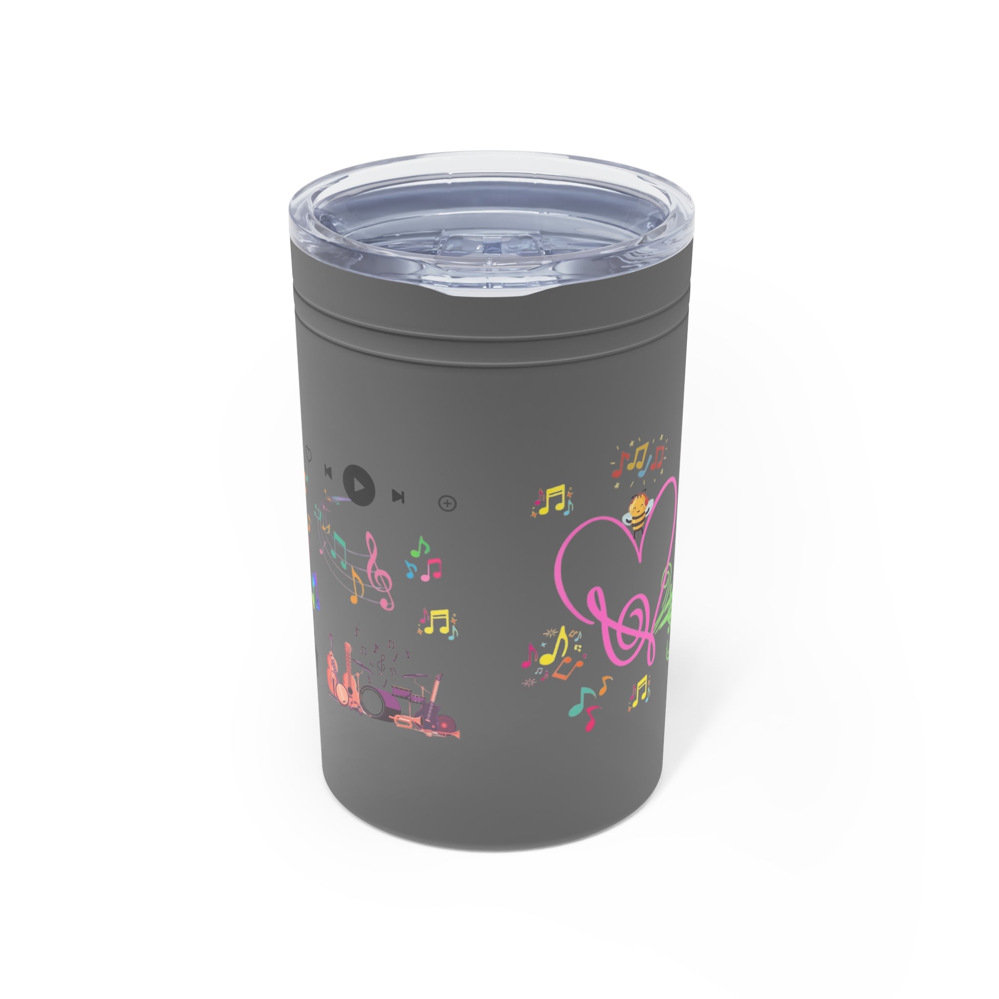 Musical Insulated Tumbler, Perfect for Music Lovers, Gifts for Musicians, Cute Travel Cup, Fun and Functional, Great for Coffee and Tea
