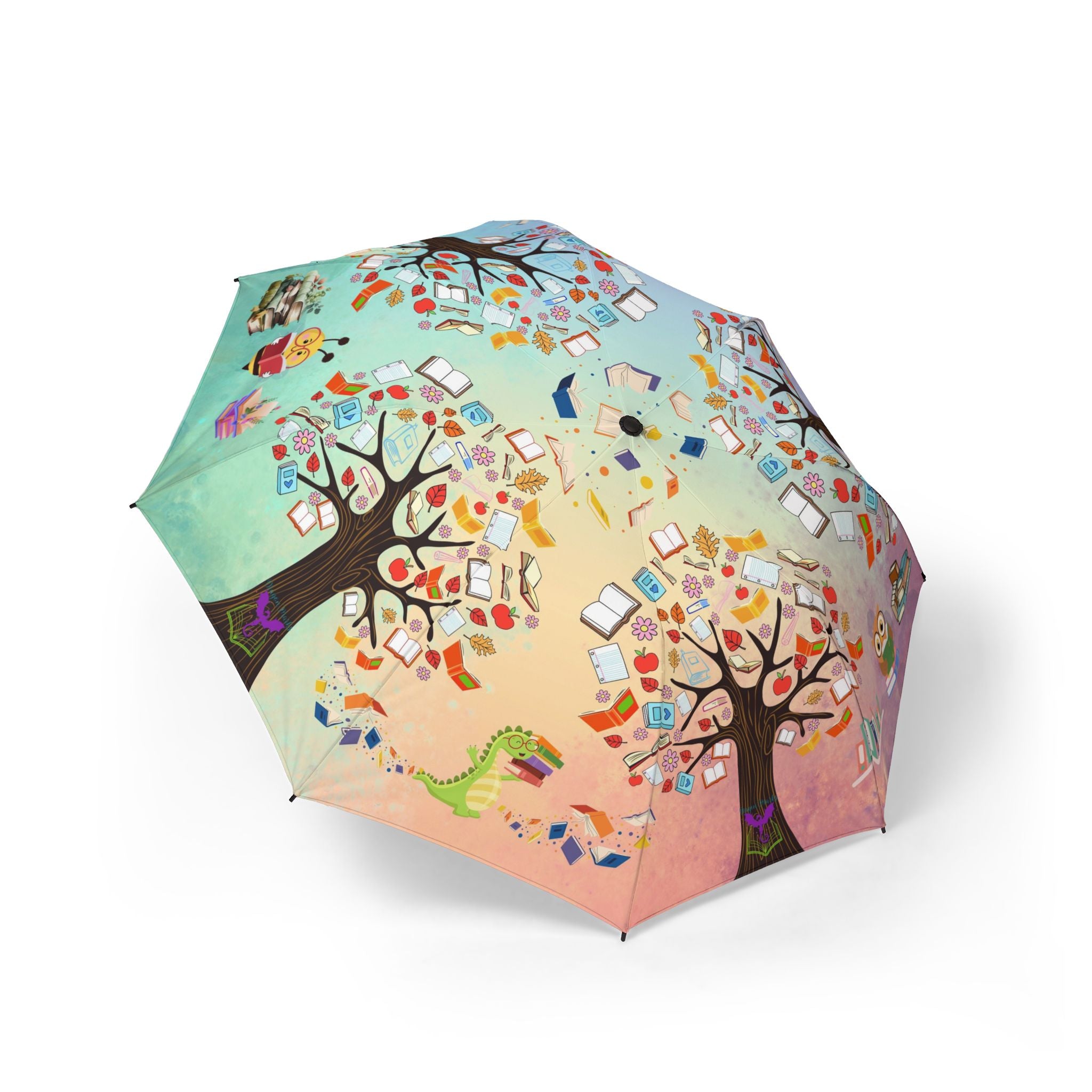 Charming Artistic Umbrella - Whimsical Tree Design, Cute Rain Gear, Perfect Gift for Nature Lovers, Spring Showers, Cozy Evenings, [...]