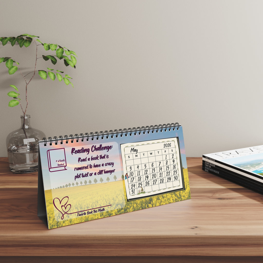 Desk Calendar - 2026 Reading Challenge