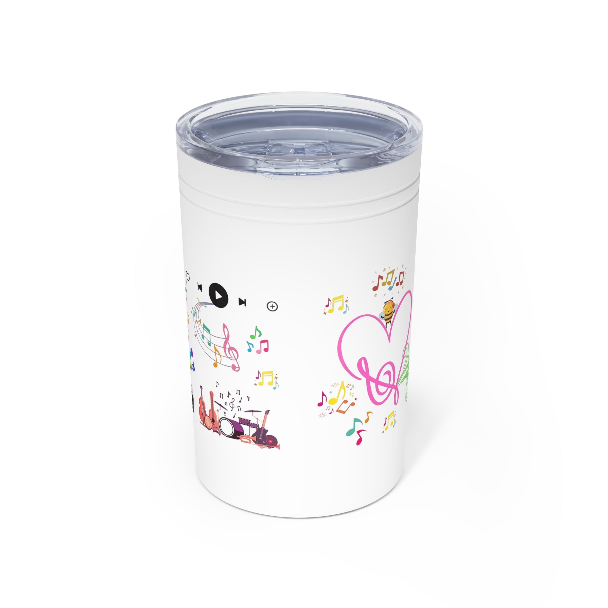 Musical Insulated Tumbler, Perfect for Music Lovers, Gifts for Musicians, Cute Travel Cup, Fun and Functional, Great for Coffee and Tea