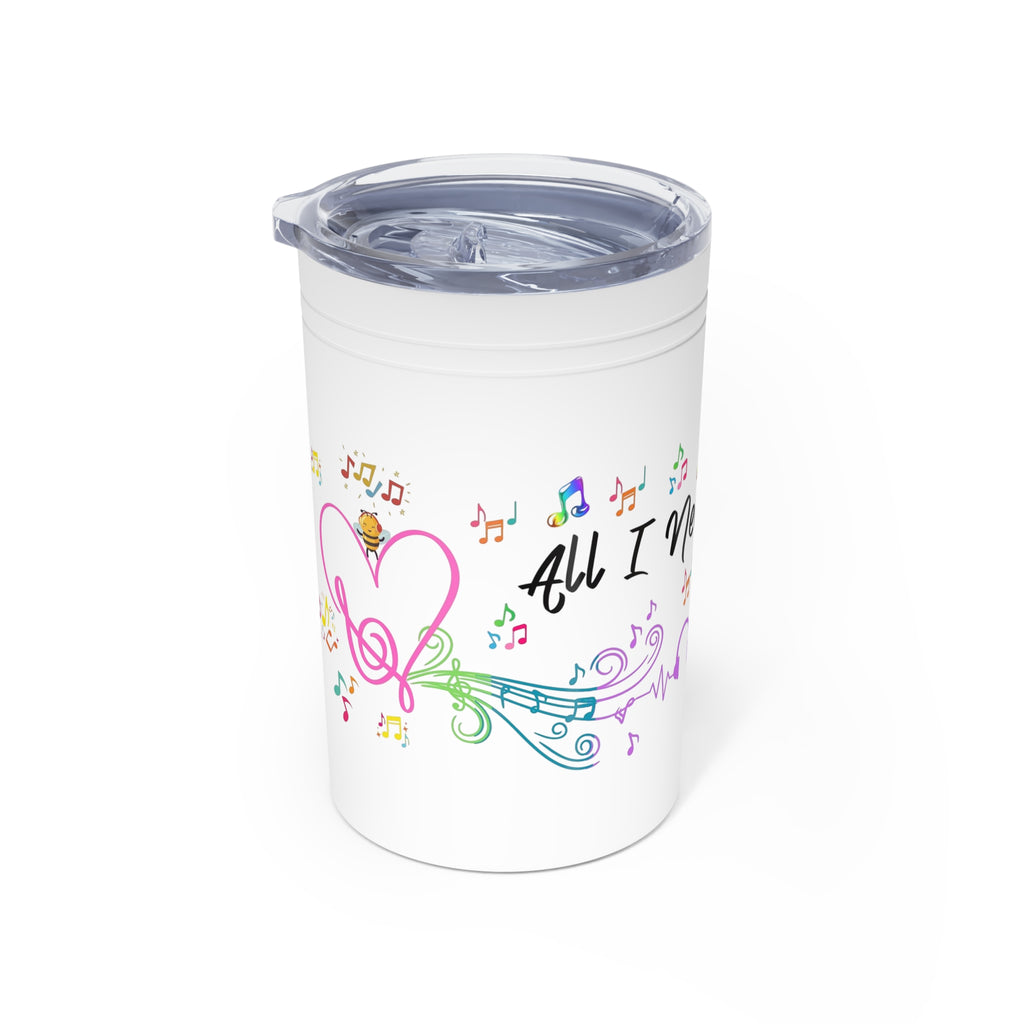 Musical Insulated Tumbler, Perfect for Music Lovers, Gifts for Musicians, Cute Travel Cup, Fun and Functional, Great for Coffee and Tea