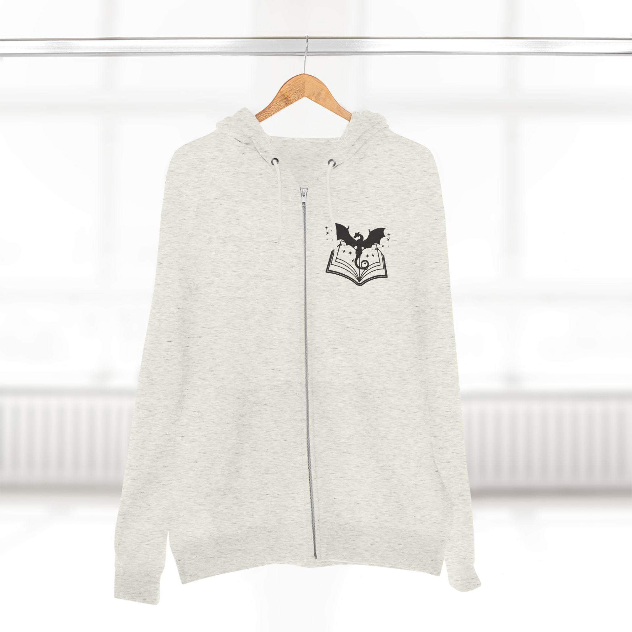 Colorful Unisex Zip Hoodie with 'I can and will just not today' Vibes