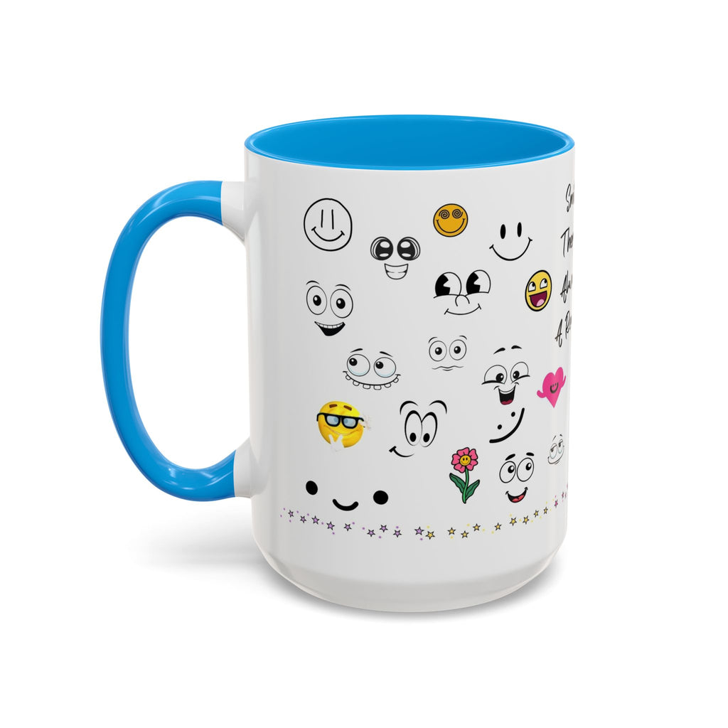 Mug - Smile There's Always A Reason Colorful 11oz/15oz Coffee Cup