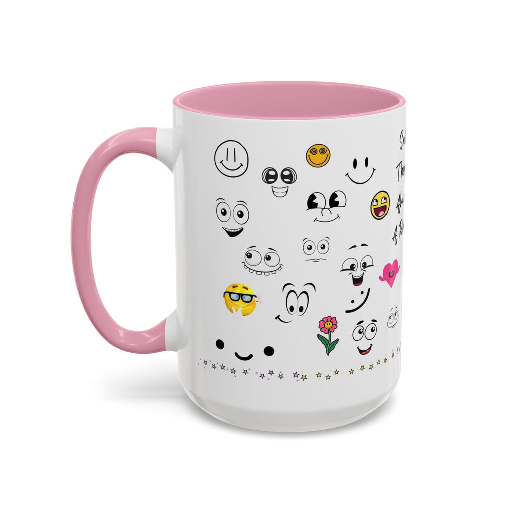 Mug - Smile There's Always A Reason Colorful 11oz/15oz Coffee Cup