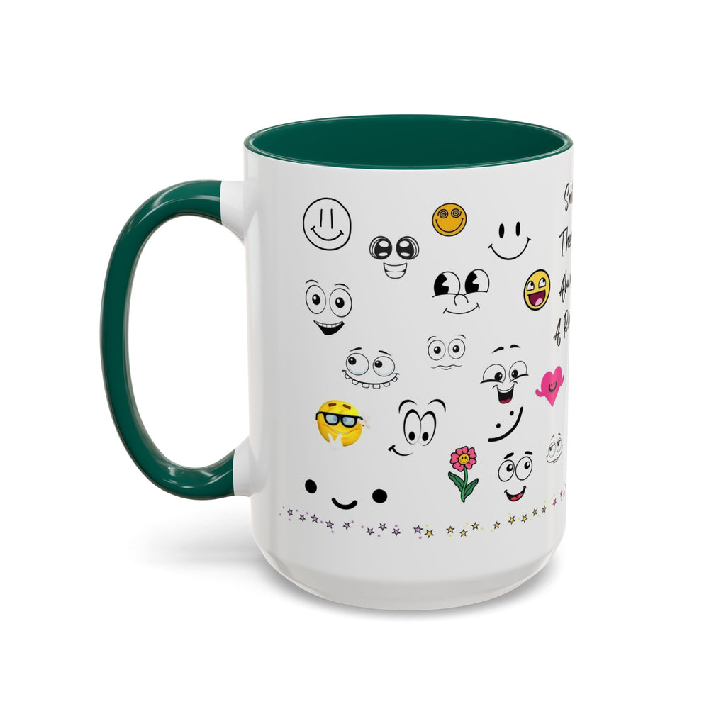 Mug - Smile There's Always A Reason Colorful 11oz/15oz Coffee Cup