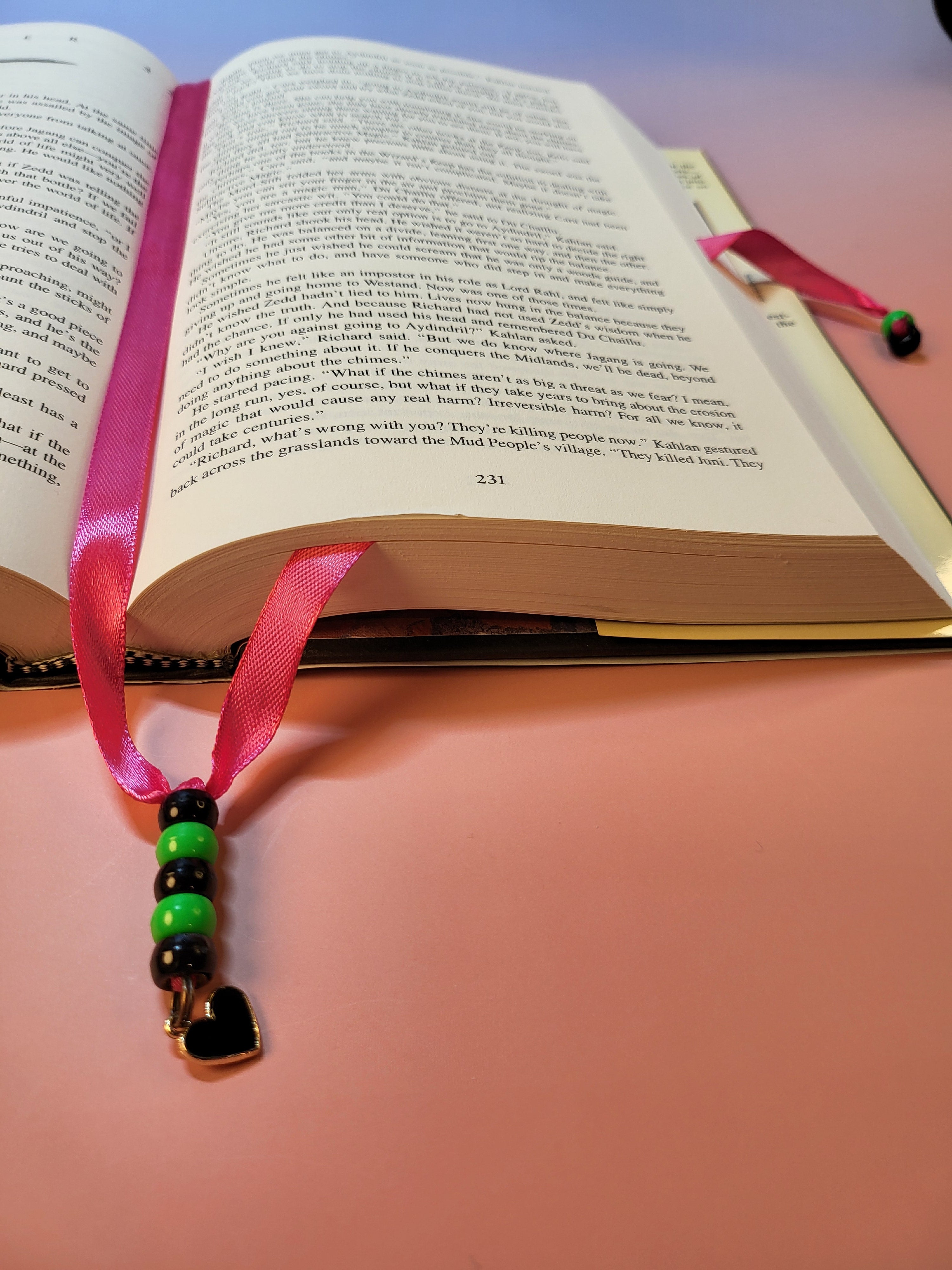 Little Black Heart Bookmark