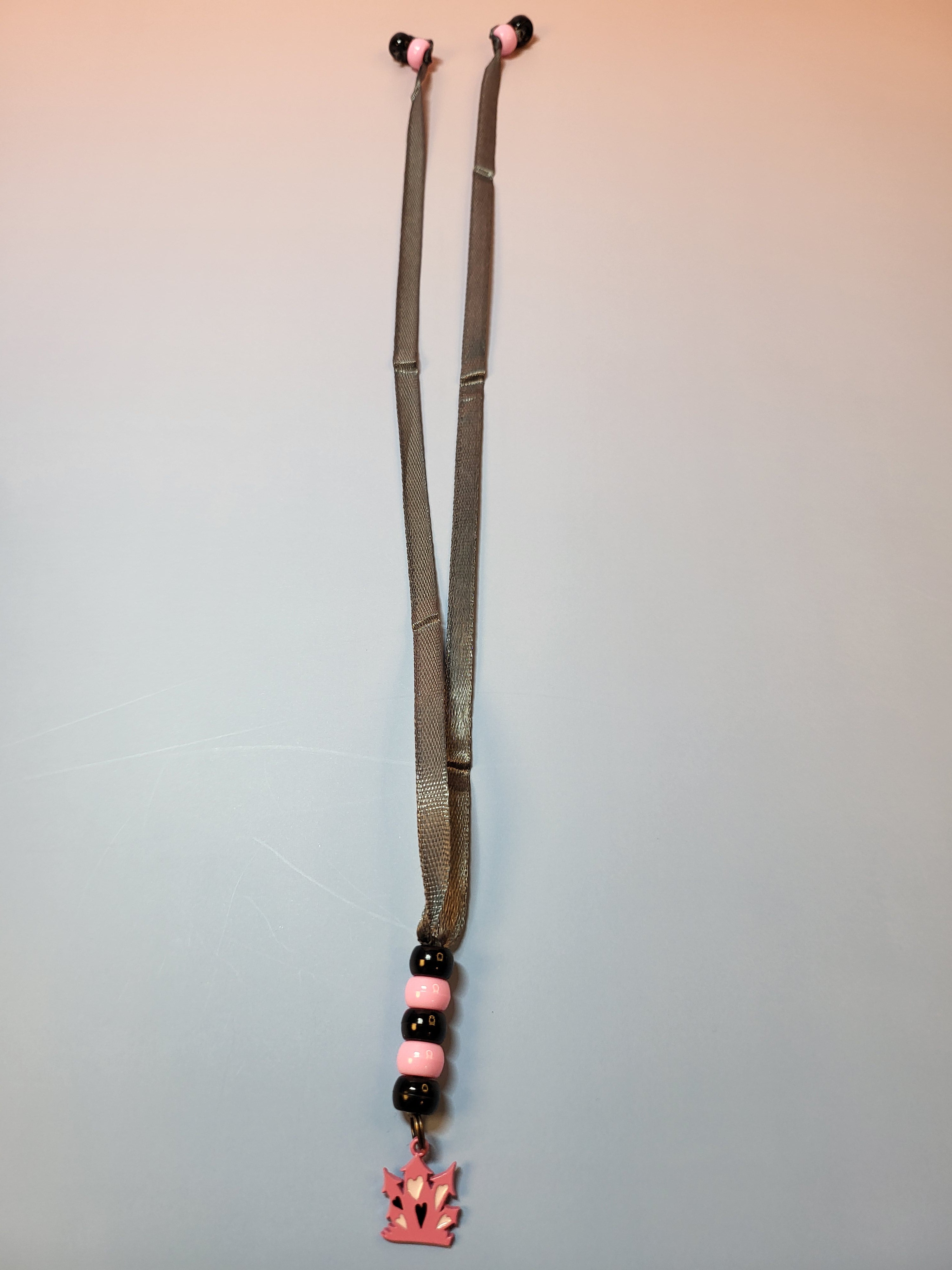 Pink Haunted House Bookmark