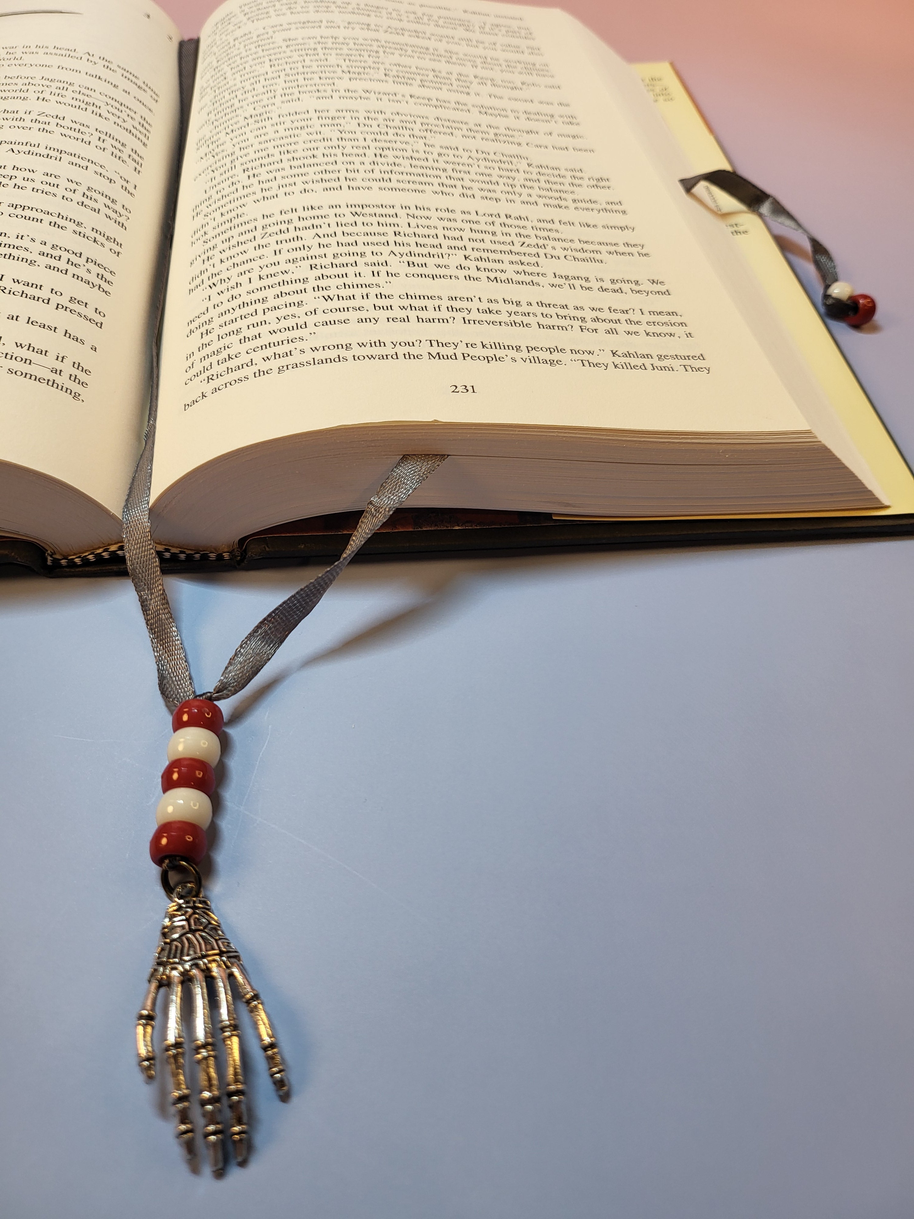 Skeleton Hand Bookmark