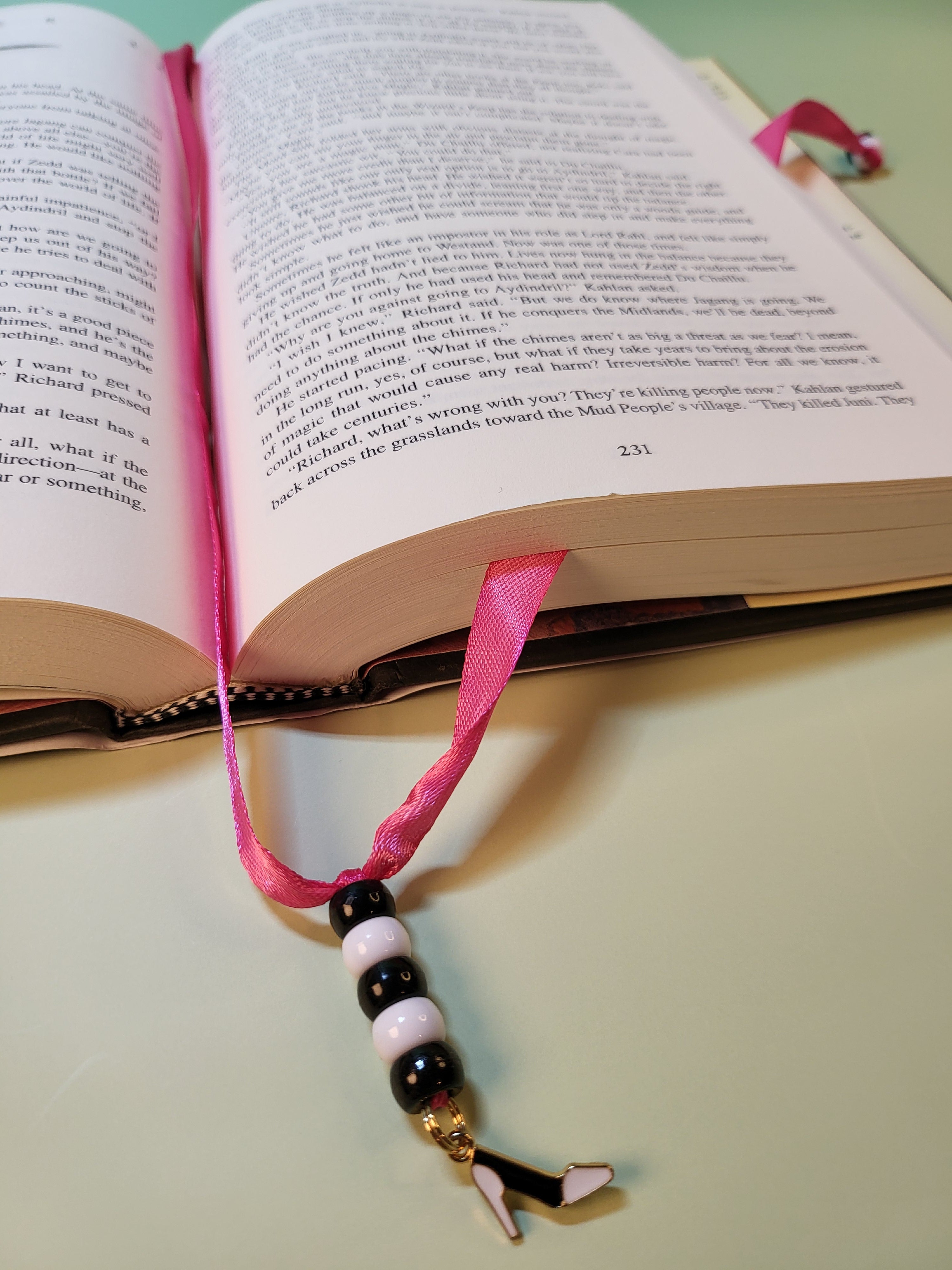 High Heel Shoe Bookmark