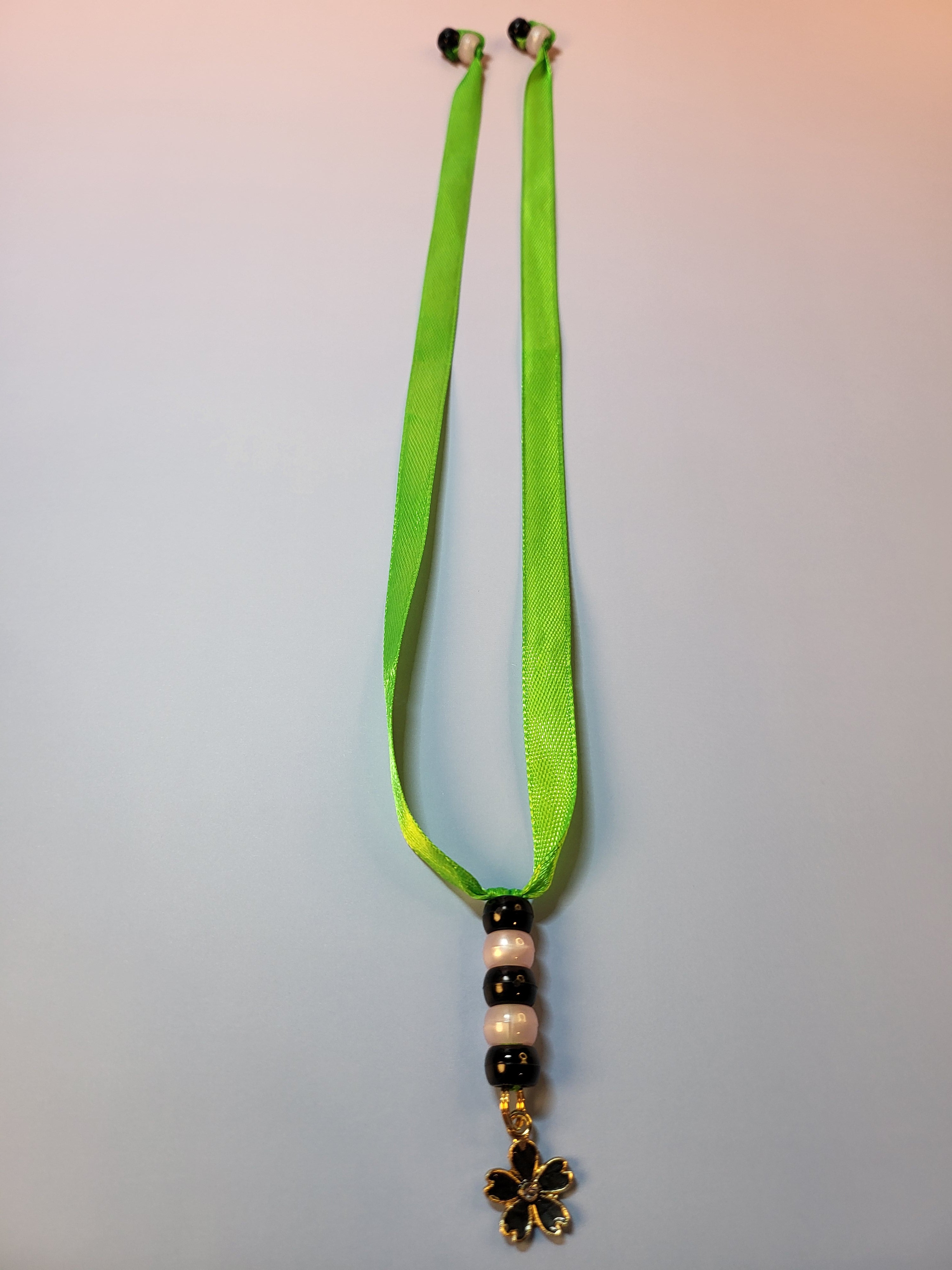 Black Flower Bookmark