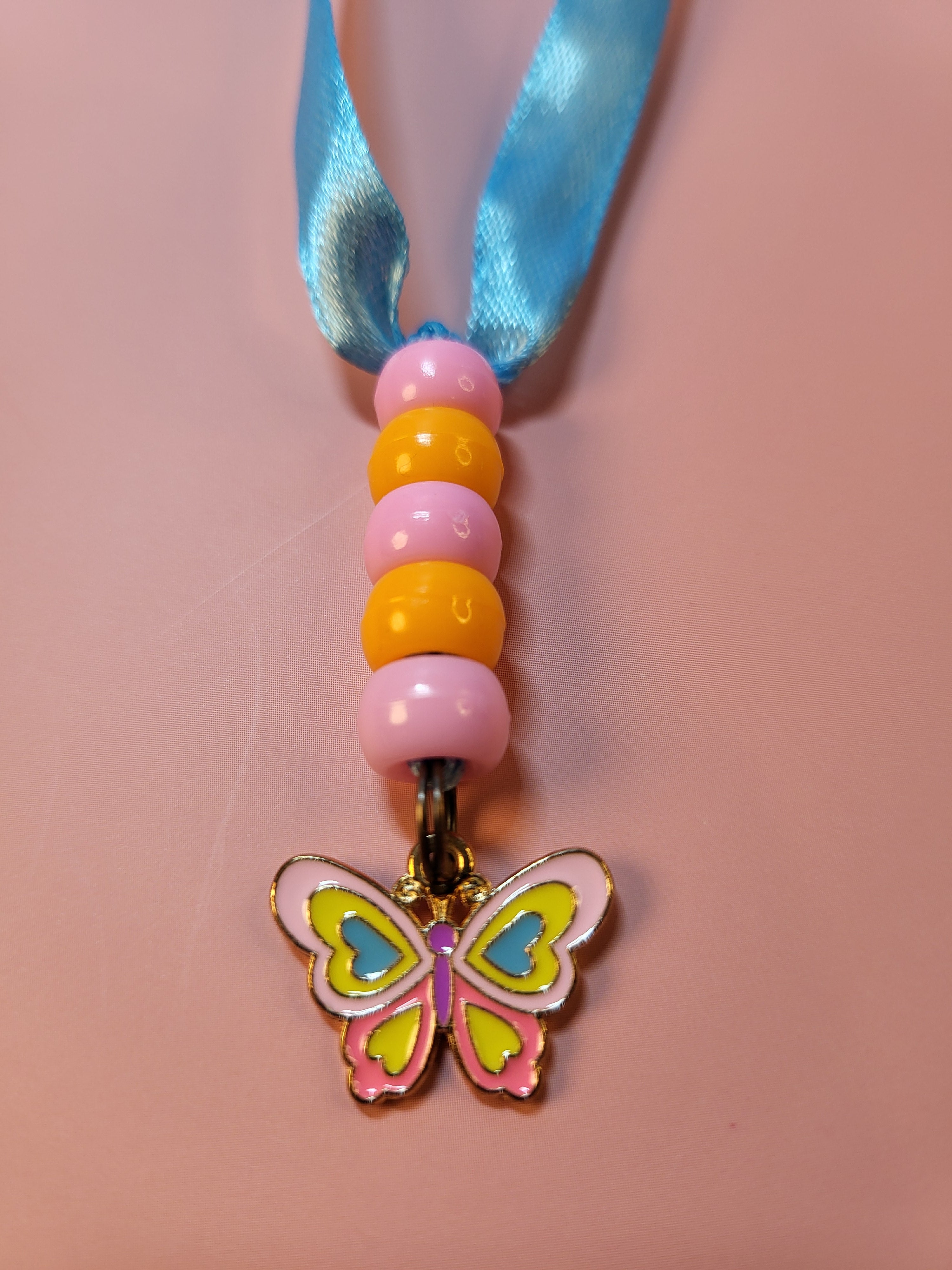 Heart butterfly bookmark