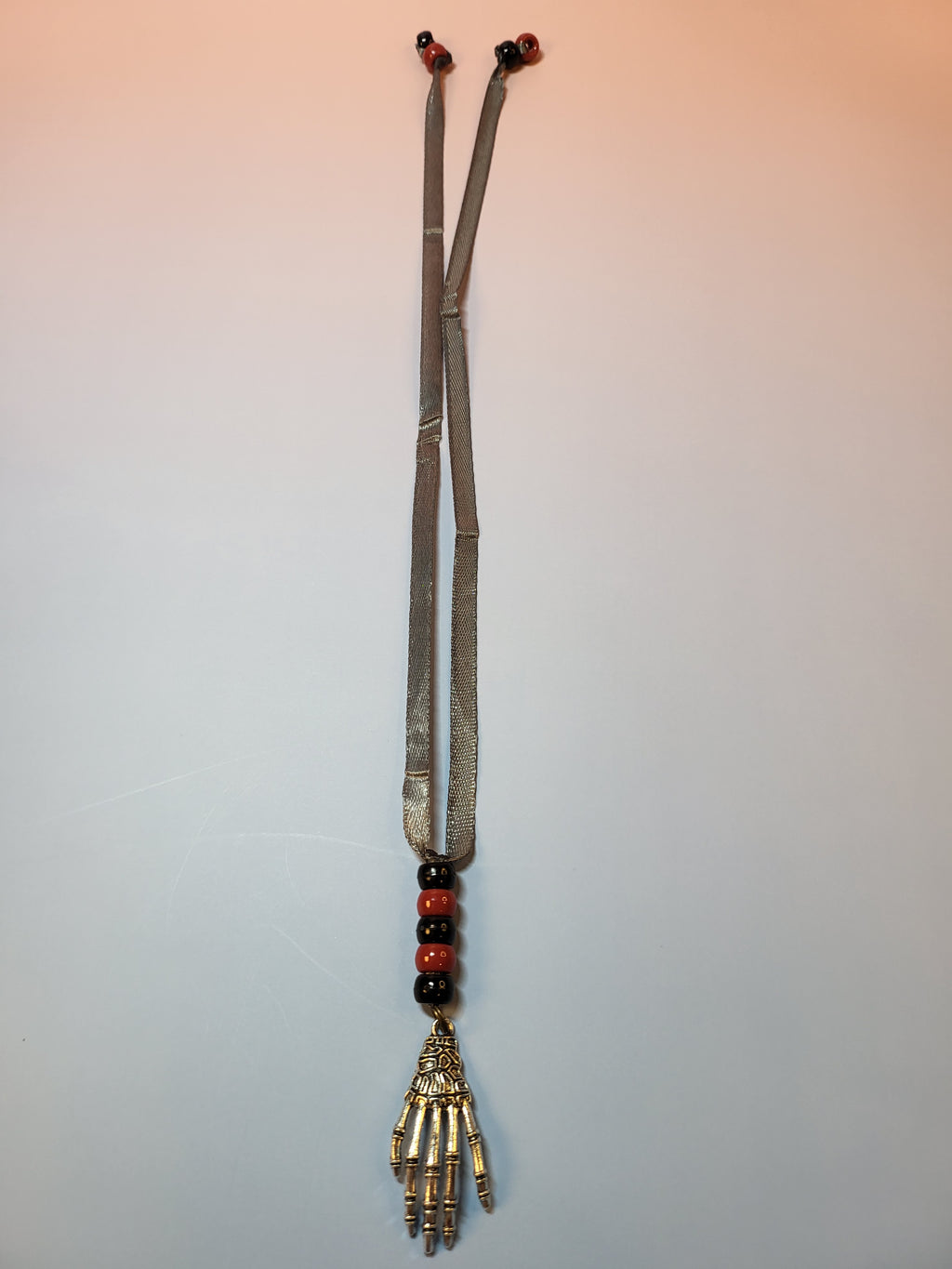 Silver Skeleton Hand Bookmark