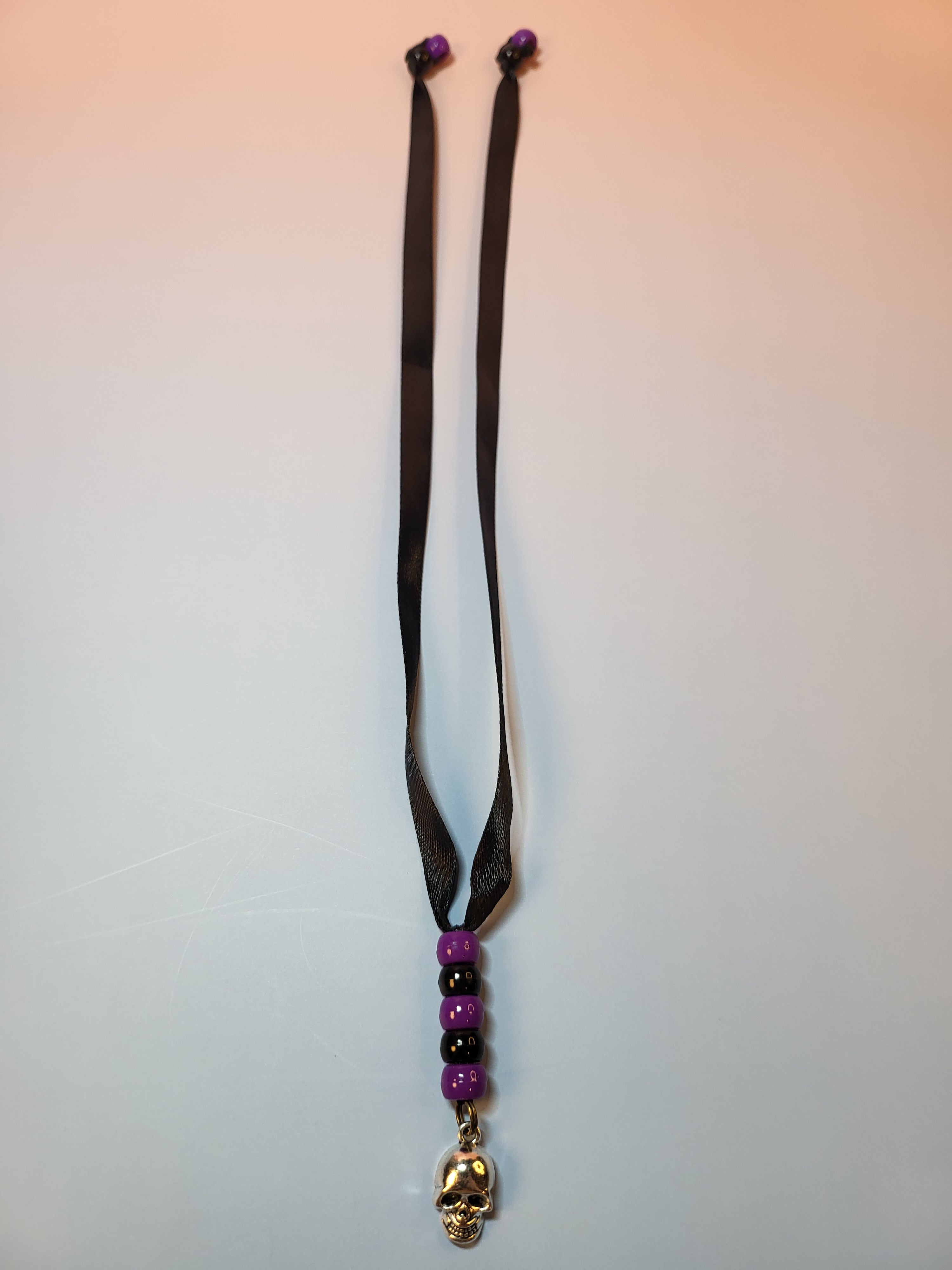 Silver Skull Bookmark