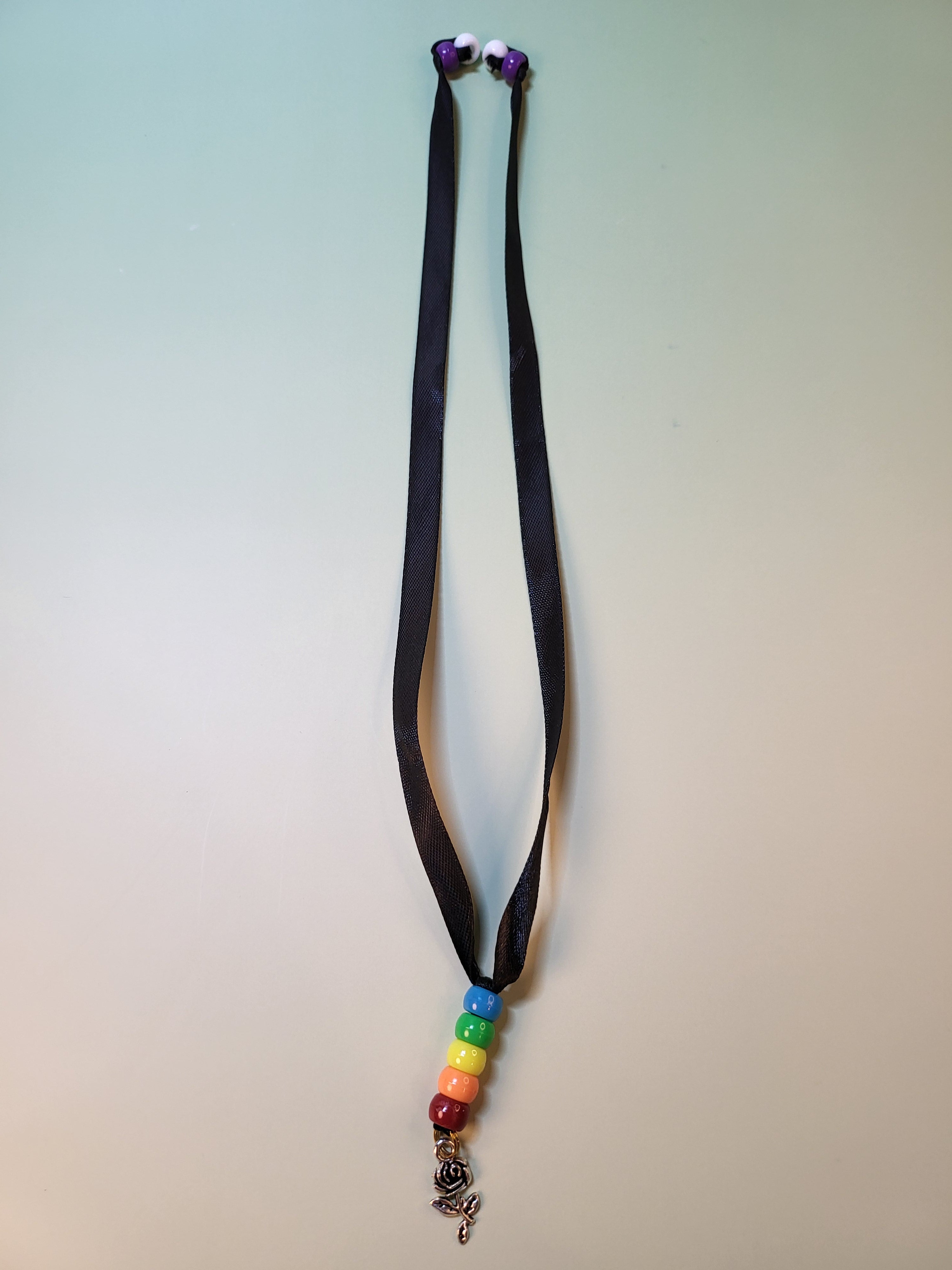 Silver Rose Bookmark