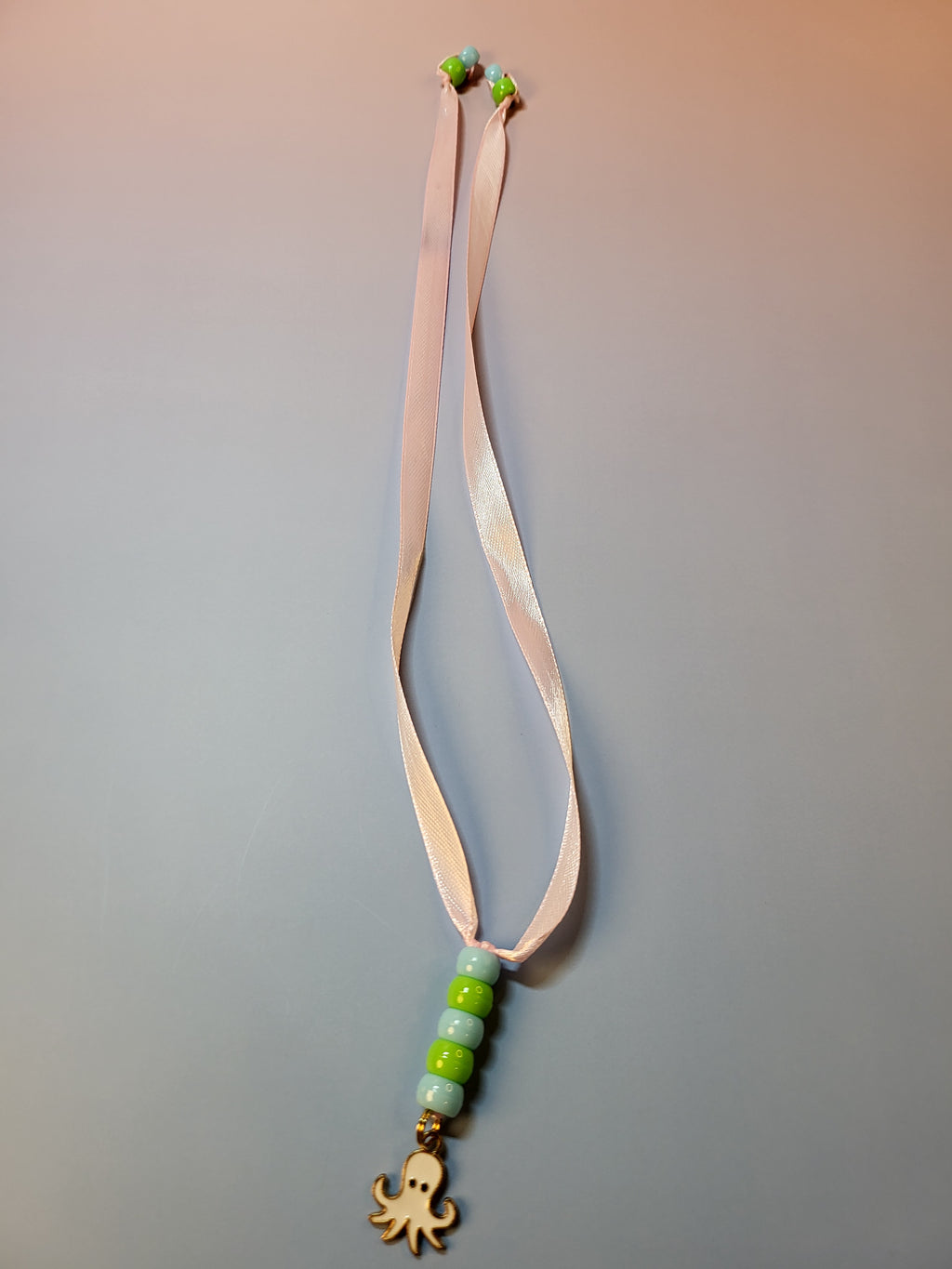 White Octopus Bookmark