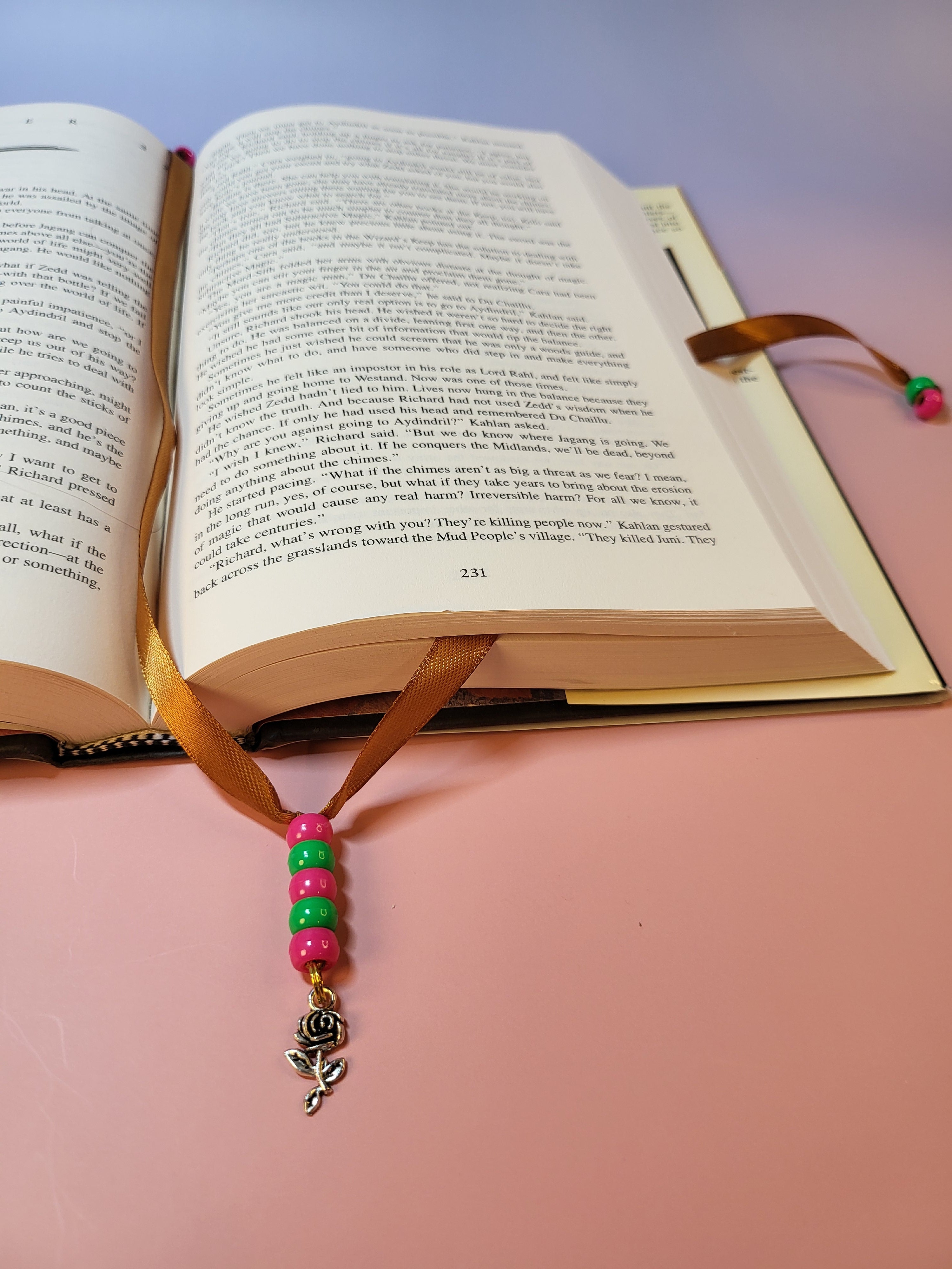 Rose Bookmark