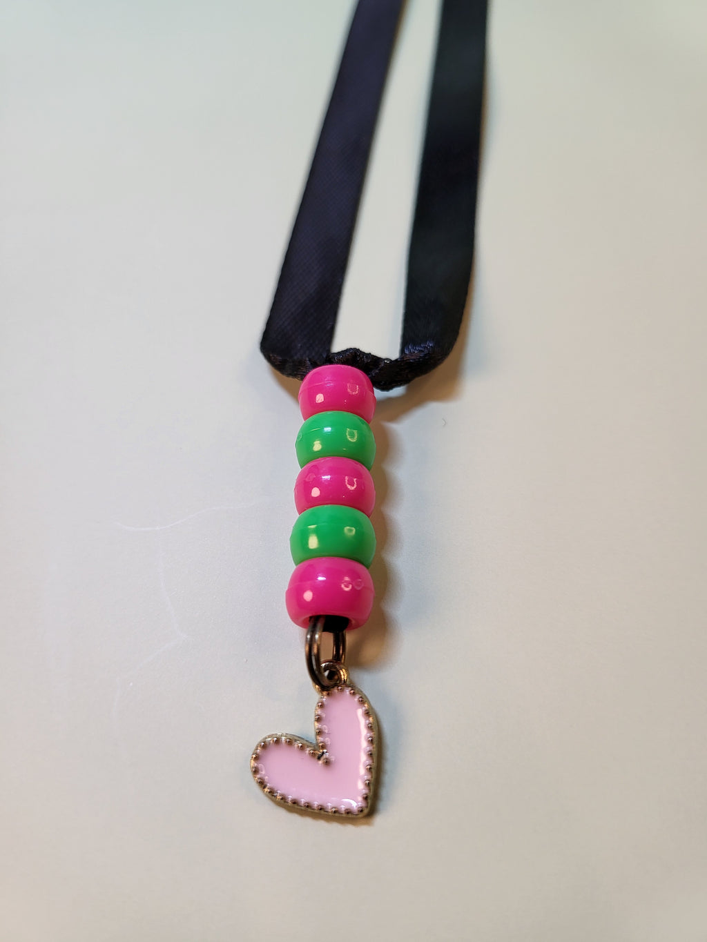 Light Pink Heart Bookmark