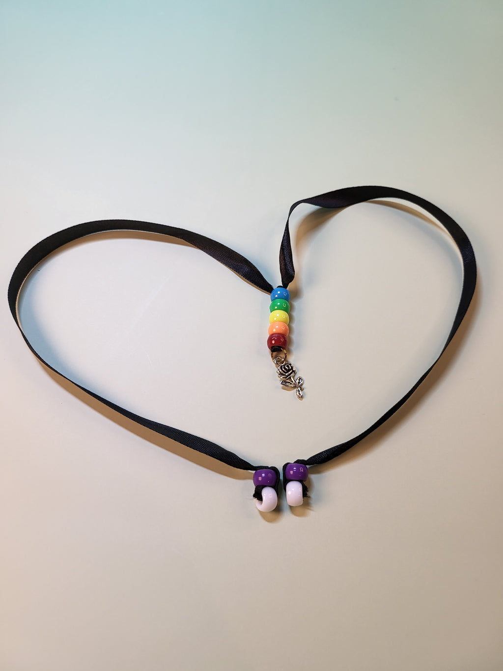 Silver Rose Bookmark