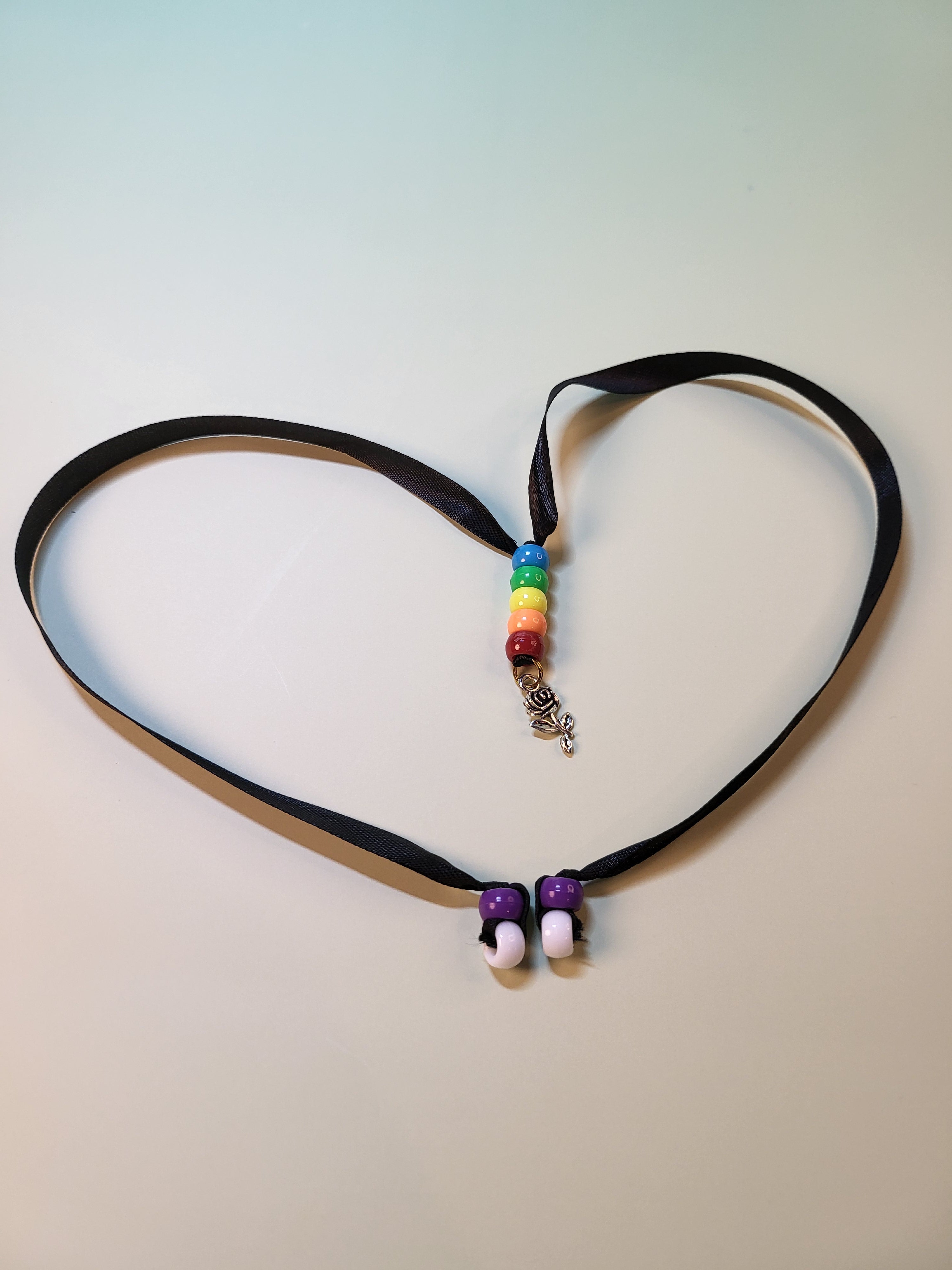 Silver Rose Bookmark