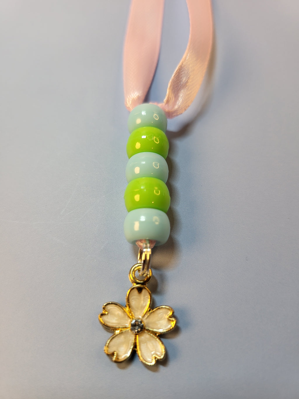 White Flower Bookmark