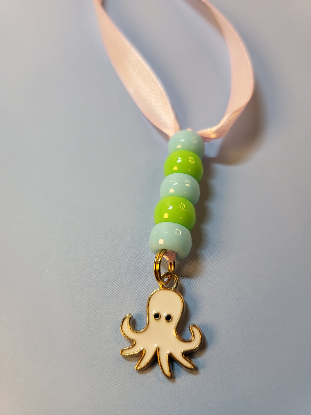 White Octopus Bookmark